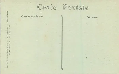 Moulins — Castello dei Duchi di Borgogna — Antichi Stabilimenti Neurdein e Cie, Parigi — Verso