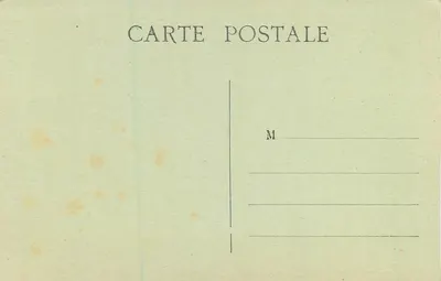 Klasztor SOUVIGNY (Allier) — Bardzo ciekawy klooster z podwójnym łukiem i resztami finitely wydrążonego herbu (XV wiek) — E. Bétille, Fot., Nevers — Rewers