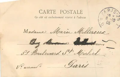 Tarjeta postal antigua La bourboule l etablissement thermal — Reverso