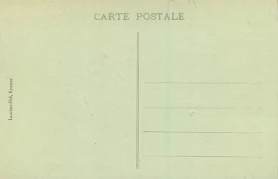 Auray - Pole Świętych — wyd. Laurent-Nel, Rennes, nr 61 — Rewers