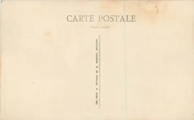 Maintenon (Eure-et-Loir) — O Castelo (fachada meridional) — Ed. De Keyser, Maintenon — Verso