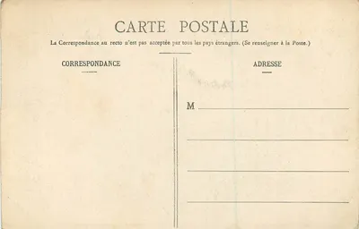 N.-D. de L'Argentière — Statua Matki Bożej z Dzieciątkiem — Lith. de Saint-Denis, Lyon — Rewers