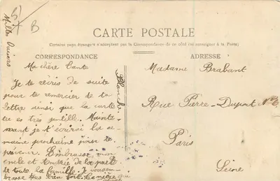 Reims — Kiosque da Avenida dos Nozes — Editor anônimo, n° 56 — Verso