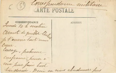 Chalons-sur-Marne — A Ponte do Jardim — LL. — N° 83 — Verso
