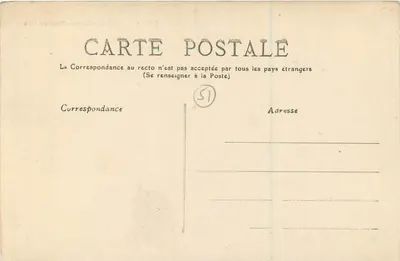 Chalons-sur-Marne — Ratusz — wydawca nieznany, n° 89 — Rewers