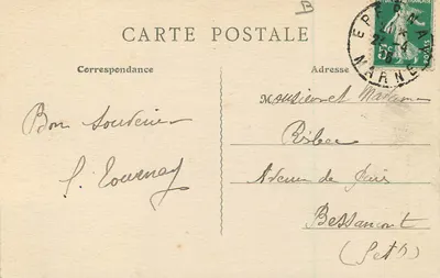 Épernay — Katedra św. Piotra i Pawła — Wydawnictwo Rabat-Prévot n°34 — Rewers