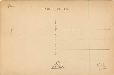 Reims - Porta Mars - Stara Porta Gallo-Rzymska - Polin, n°601 — Rewers