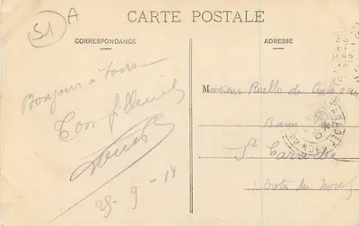 Châlons-sur-Marne — El Palacio de Justicia — Edición Amblard, Châlons-sur-Marne — Reverso