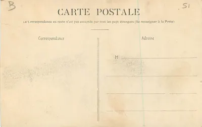Reims — Hotel de Ville — Verso