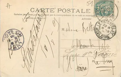 Reims — Porte Mars (m. h.) — Wydawnictwo J-S — Rewers