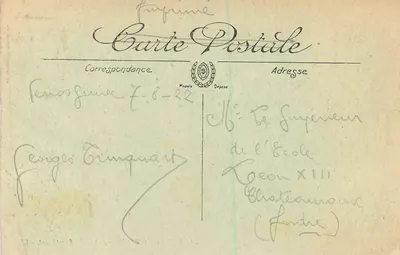 Perros-Guirec - Trestignel Beach — Publisher LL, n° 31 — Back