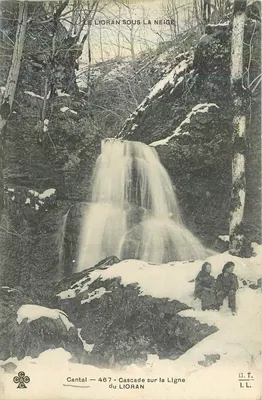 Le Lioran sob a neve — Cascata na Linha do Lioran — C&C, n°467