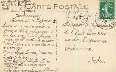 NANTES - La facciata della Cattedrale - LL — Verso
