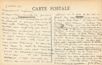 Abbaye de Melleray — Ogólny widok z południa — Wydawca: Chateaubriant — Rewers