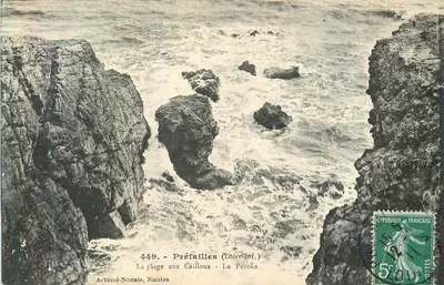 Préfailles (Loire-Inf.) — A praia dos Cailloix — Artaud-Nozais, Nantes