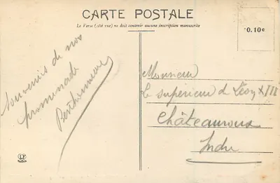 Biarritz — Loggia Teatru — seria C. 33 — Rewers