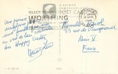 West Sussex — Paisagens e vilas — J. Salmon Ltd. — Verso