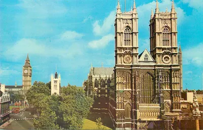 Abadia de Westminster — Torres Oeste com a Igreja de Santa Margarida e o Big Ben — Goodprice (Novelties) Ltd.