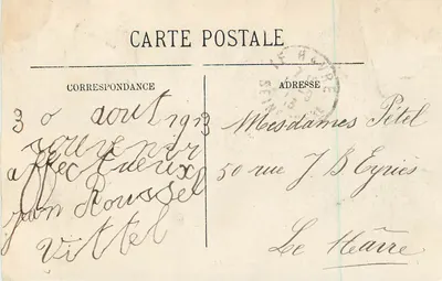 VITTEL — Galerie widziane z Terrasów — LL. — n°66 — Rewers