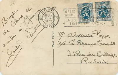 Gent — Zamek Wspólnoty — Graven Kasteel — Rewers