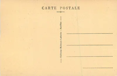 Cantal Pittoreski — Widok z Przełęczy Rombière (1510 m.) — Wydawnictwo Malroux-Laborie-Aurillac — Rewers