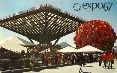 Pavilhão do Canadá — Expo 67 — Editor Plastichrome of Canada