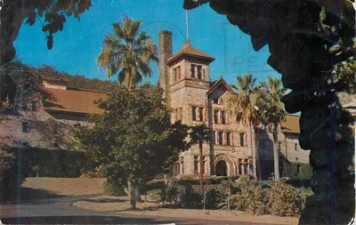 Le Cellier des Frères Chrétiens — St. Helena, Californie — Ed Wood Post Card Co.