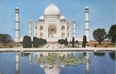 Taj Mahal, Agra — mausoléu do Imperador Shah Jahan