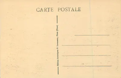 Rouvrou - As margens da Rouvrou — P. Levassaur, n°504 — Verso