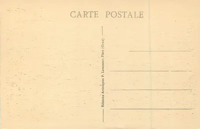 Vale do Noireau — Estrada de Condé a Pont d'Ouilly — P. Levasseur, n°445 — Verso