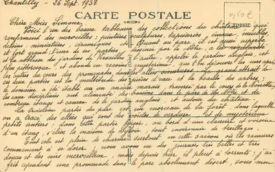Zamek w Chantilly — Matka Boża i Dziecię Jezus — Cignani — n°96 — Rewers