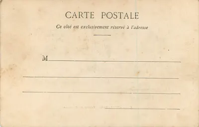 Toulouse - Facha do Capitole — editor Labouche Frères, n° 8 bis — Verso