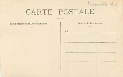 Lago d'Annecy — Castello di Menthon — Editore non identificato — Verso
