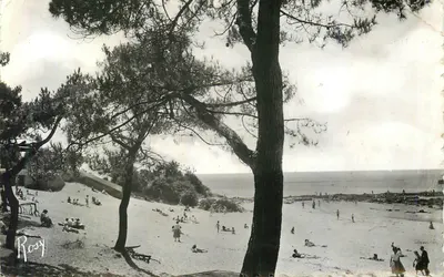 Praia do Pointeau — Saint-Brévin — editor F. Chapeau, Nantes, n°46