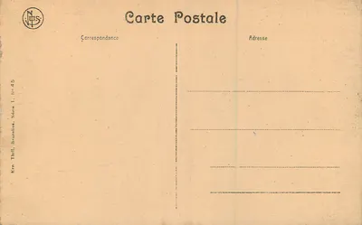 Bruxelles-Laeken — Królewski Zamek Laeken — wydawca Neils, n° 45 — Rewers