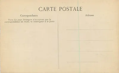 Versailles — Het Paleis en de Kapel — Uitgever BID, n°4 — Achterkant