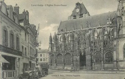 Louvières - L'Église Notre-Dame — Édition P. Duho, Librairie-Papeterie