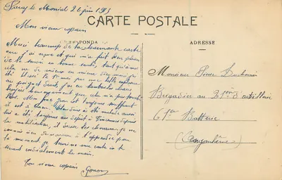 Paray-le-Monial (S.-et-L.) — Hotel de Ville — Bac. édit. — Rewers