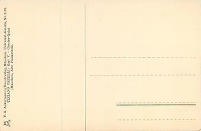 Karol V — Portret — F.A. Ackermann, Monachium, Stara Pinakotheka — Rewers