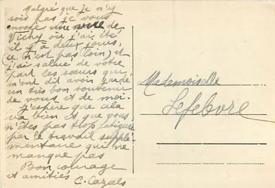 Vichy - Le Parc des Bourins dit du Soleil — éditeur anonyme, n° 272 — Verso
