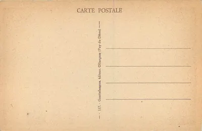 Vichy - O Hall das Fontes — G.d'Q, n°117 — Verso