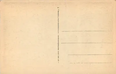 Vichy — Sala Baccarat - Kasyno — Cie des Arts Photomécaniques — Rewers