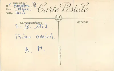 Avignon — El Puente San Bénézet — LL — Reverso