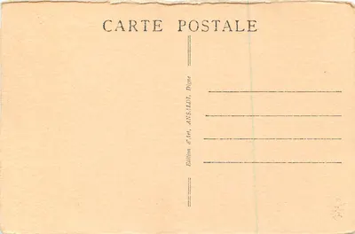 Marsella — Castillo de If — Edición d'Art, Digne — Reverso