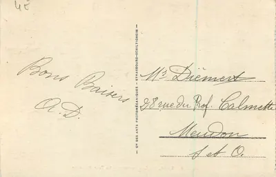 St-Malo - Los Baluartes - La Torre Bidouane — editor A.P. n°8 — Reverso