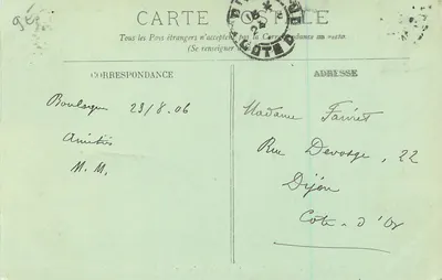 Boulogne-sur-Mer — Le Palais de Justice — LL. — Rewers