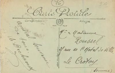 Le Tréport — Plaża przy niskiej mierze — LL. n°23 — Rewers