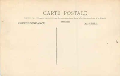 Le Havre — A vista do Grande Teatro — Editor não identificado, número de série não visível — Verso