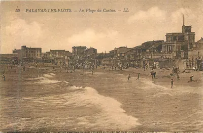 Palavas-les-Flots — A Praia do Casino — LL