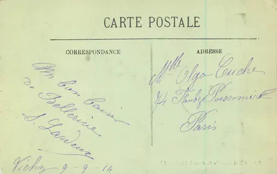 Vichy — Il Ponte sull'Allier — LL. — Verso